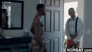 Missionary boy does everything to save black gay sinner's soul