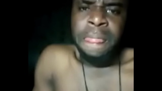 Sexy Nigerian guy wanks